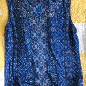 Gloria Vanderbilt tank top with jewels